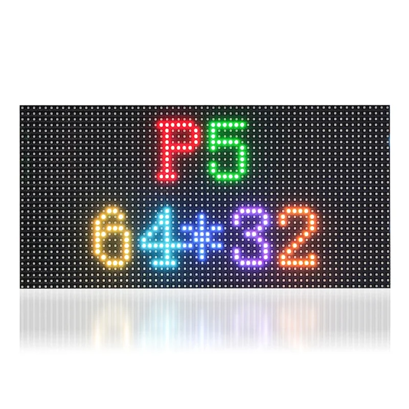 

P5 indoor led screen panel module 320*160mm 64*32pixels 1/16 Scan SMD2121 LED matrix panel