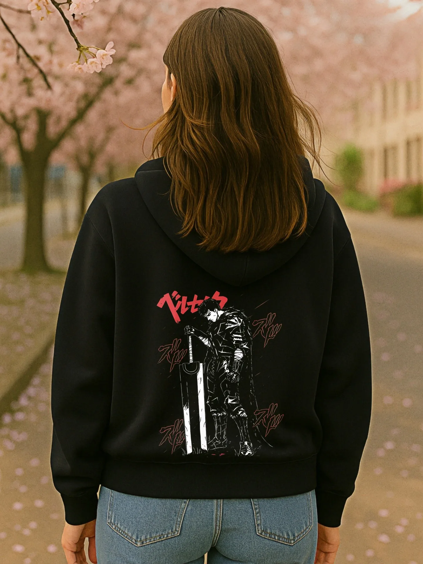 هوديي جرافيك للنساء، تصميم جمالي، طباعة فراشة، كاجوال، قماش ناعم، ملابس يومية كاجوال، للمراهقين