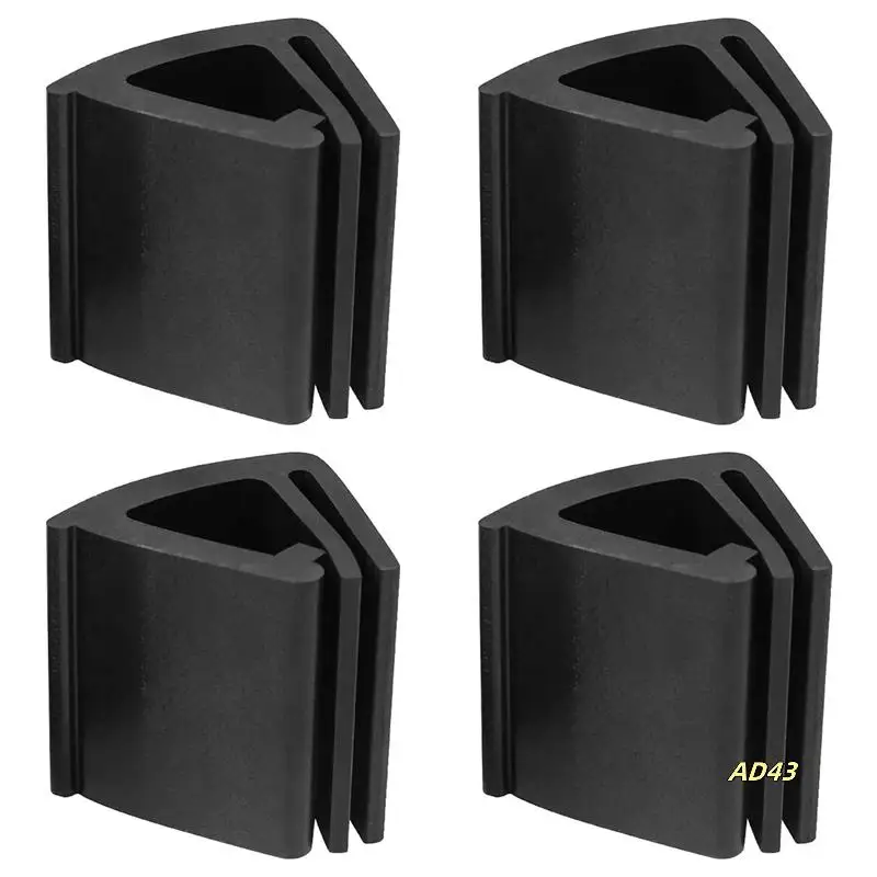 

4X Golf Cart Windshield Retaining Clips For EZGO Club Car Yamaha Fit 1Inch X 1Inch Tube Of Golf Carts