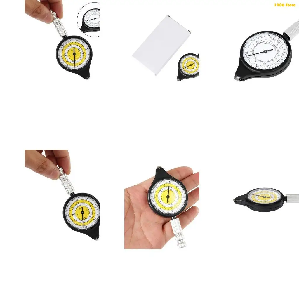 U1JB Rangefinder Odometer Distance Caculator Map Tool Metal Wheel Map Wheel Distance