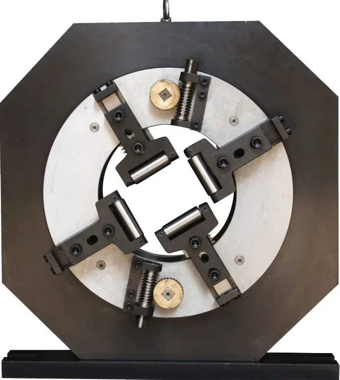 Low Cost Manual Dual Acting Chuck and Split Type Solid Pneumatic Feeding for Laser Tube Cutter Diameter 160mm 220mm