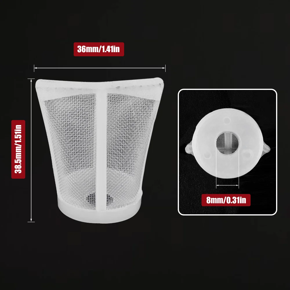 Filtri per pistola a spruzzo da 10/20 pezzi, filtro per vernice monouso a gravità, filtri per pistola a spruzzo a gravità, per la maggior parte delle pistole a spruzzo