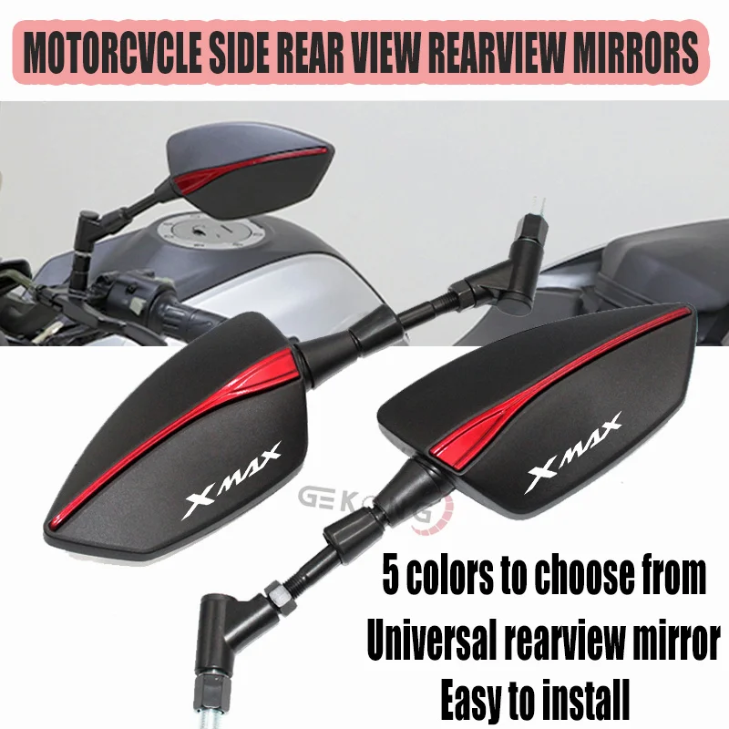 For YAMAHA XMAX300 XMAX400 XMAX X-MAX 125 250 300 400 Motorcycle Side Mirror rearview Mirrors