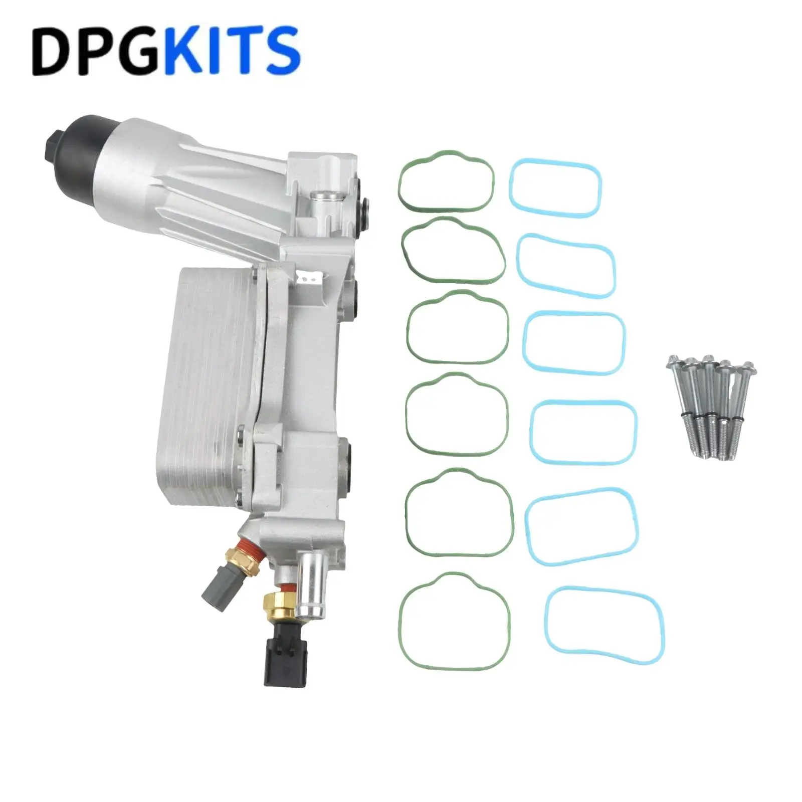 

68105583AA 5184304AD Алюминиевый адаптер масляного фильтра радиатора 68105583AE 68105583AF для Jeep Dodge Chrysler Ram 3.6L 2011-2016