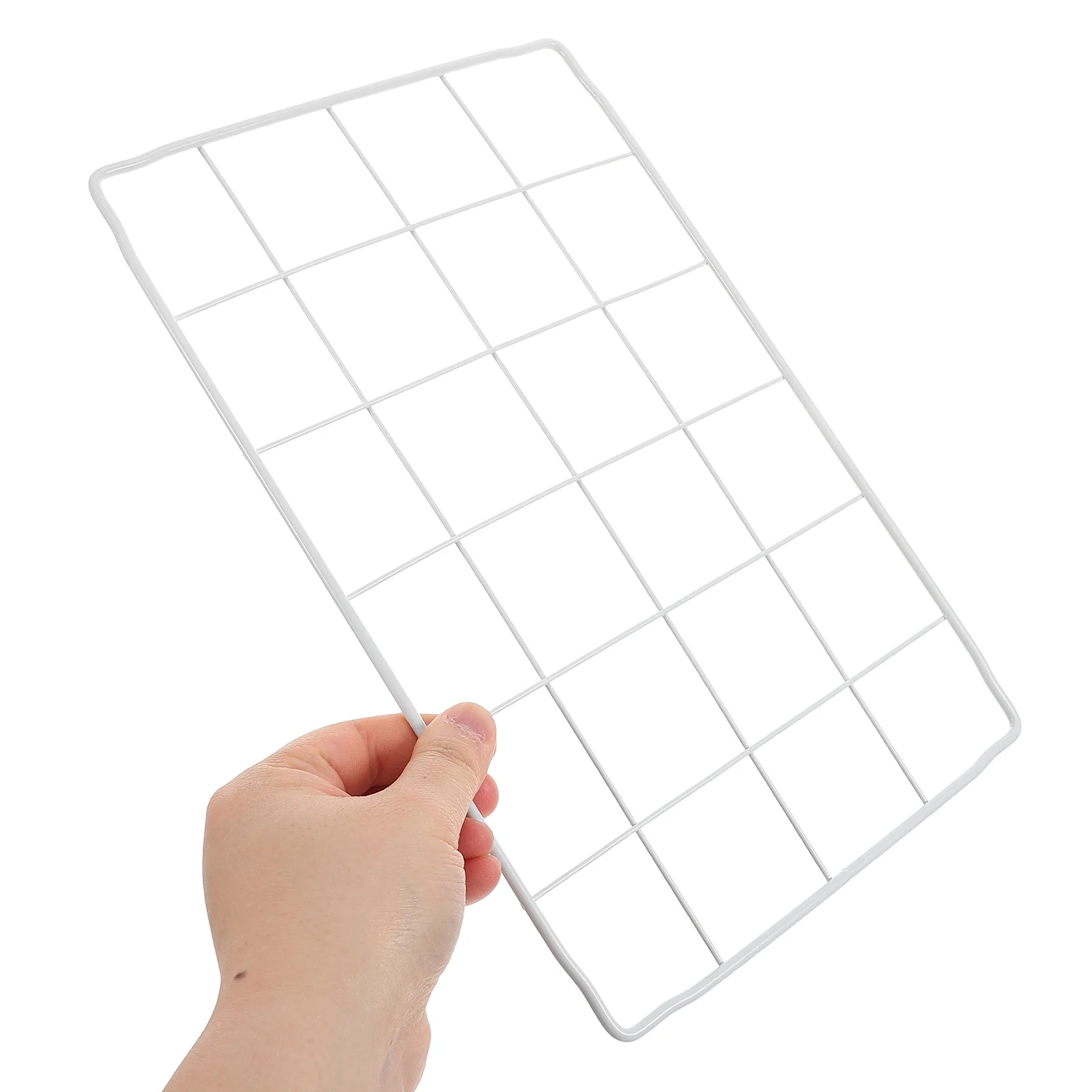 Freezer Partition Grid Adjustable Divider Chest Basket Deep Organizer Section Iron Storage Bins Kitchen Storage Closet Separator