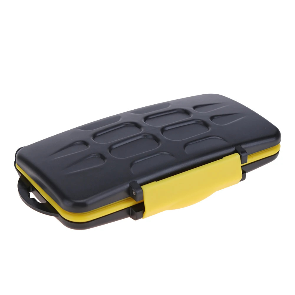 Multi-grid Water- Memory Card Case Anti-Shock Waterproof Storage Box Protector Cover Portable for ID Credit Card Holder