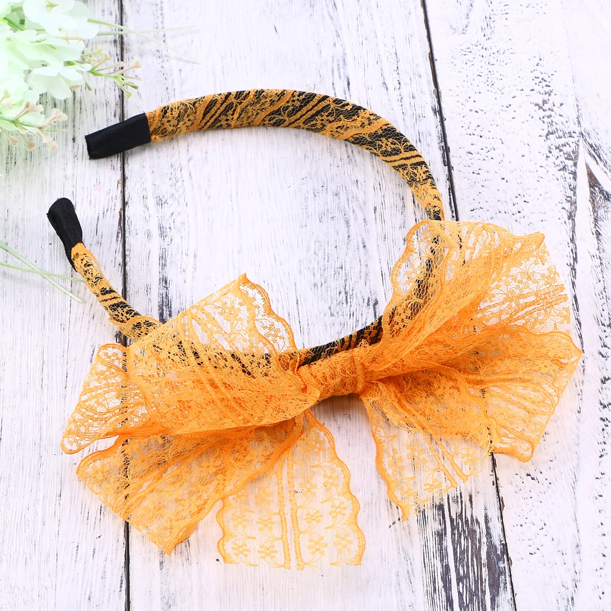 Lace Headband Neon Earrings Gloves 80s Party Halloween Costume Accessories Retro Women Hair Band Set Fits Most