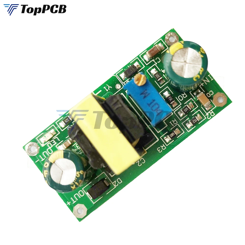 Adjustable Isolated Power Supply DC-DC Step Down Buck Converter Module 22-290V to 3.6-15V Short Circuit Over Current Protection