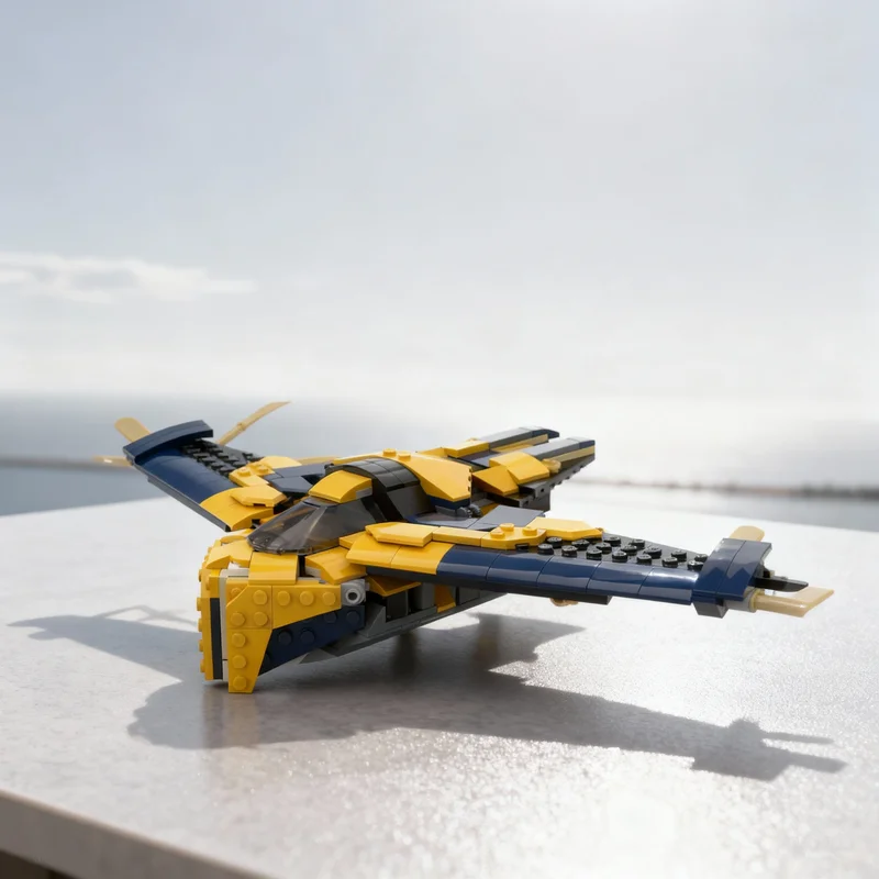 366 Piezas MOC Guardianes de la Galaxia Nave Espacial Milano Superhéroes Marvel Bloques de Construcción Modelo Arquitectónico Juguetes Regalo de Navidad DIY