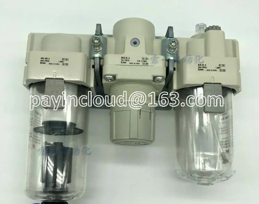 

Brand New Japanese Original FRL (Air Filter, Pressure Relief Valve and Lubricator) AC40-04D-A,AC40-04DG-A Filter