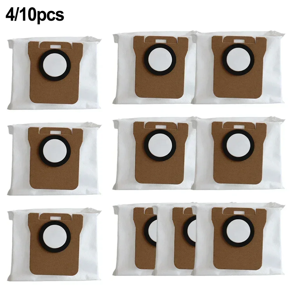 4/10pc Sacchetti per la polvere di ricambio per 360 Per Botslab S8 Plus Aspirapolvere Pezzi di ricambio Raccolta efficiente della polvere Sostituisci senza sforzo