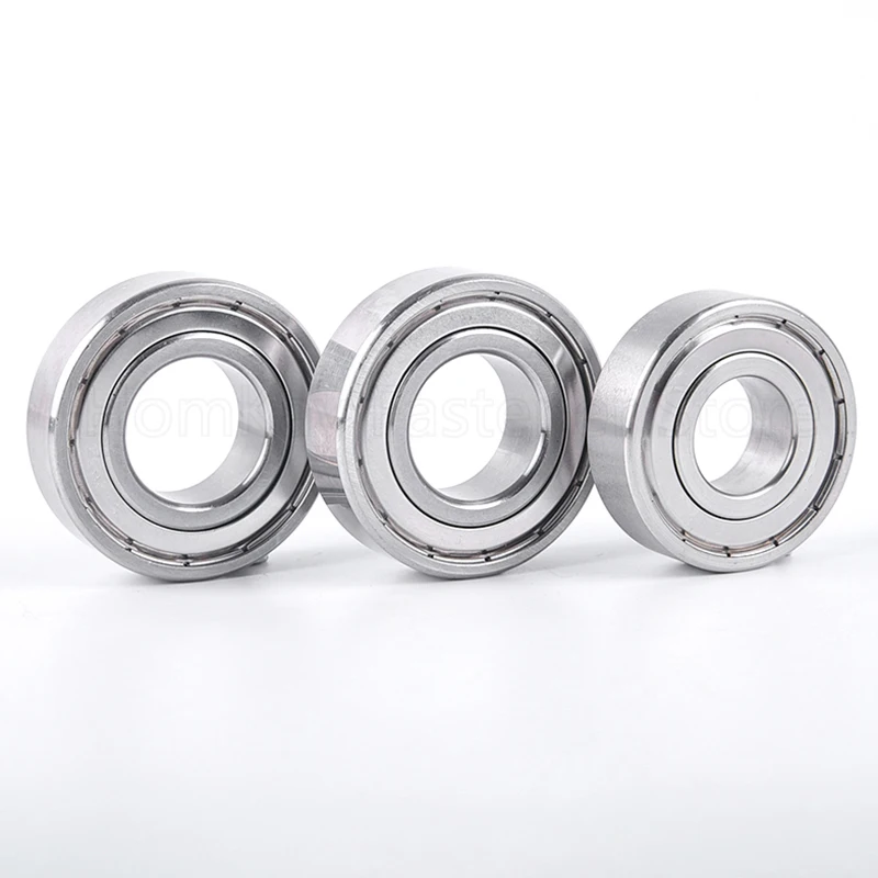 4Pcs Deep Groove Ball Bearings 440 Stainless Steel ID 2mm - 8mm OD 5mm - 14mm Thick 2.5mm - 4mm MR52 62 63 72 74 83 84 -148ZZ