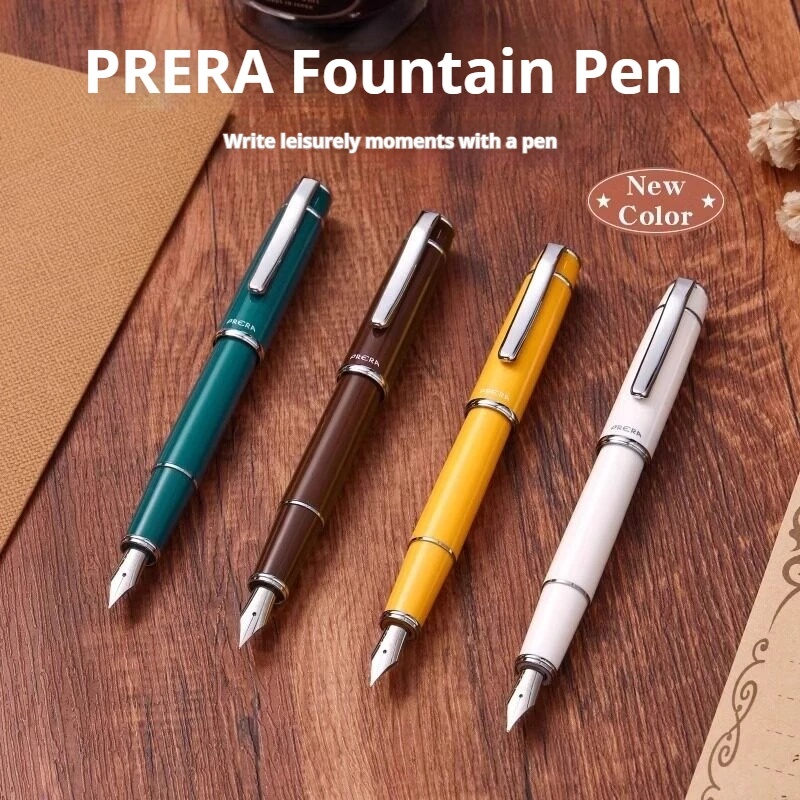 Pióro wieczne Japan Limited PILOT PRERA, z wkładką typu plug, z kapturem, końcówka F/M, 4 kolory do wyboru, płynne pisanie, prezent dla studenta, pióro biznesowe. — zdjęcie produktu 2