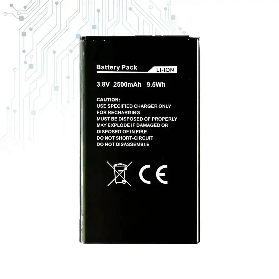 Batería de repuesto M 5 para teléfono móvil AGM M5 2500mAh 3