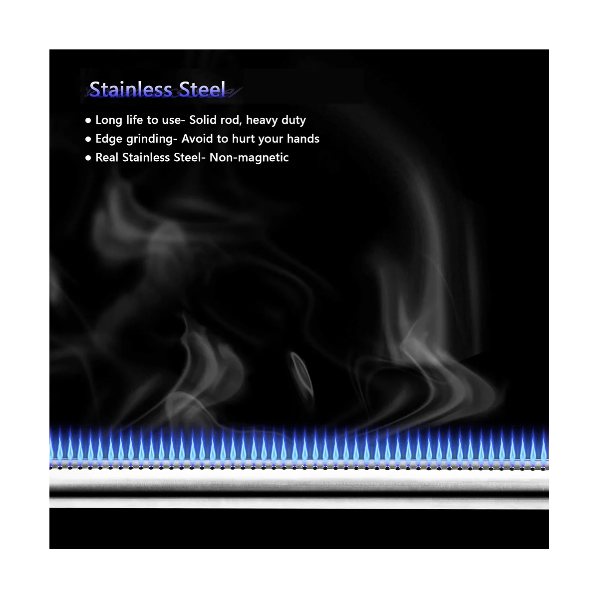 69785 18 بوصة شواء الموقد متوافق مع الروح I & II 200 سلسلة روح E-210 E-220 مع ما يصل الجبهة التحكم أنبوب الأنابيب