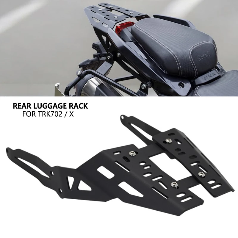 For Benelli TRK702 TRK702X Rear Luggage Rack Motorcycle Accessories Top Case Rear Rack Carrier TRK 702 X 702X 2022 2023 2024