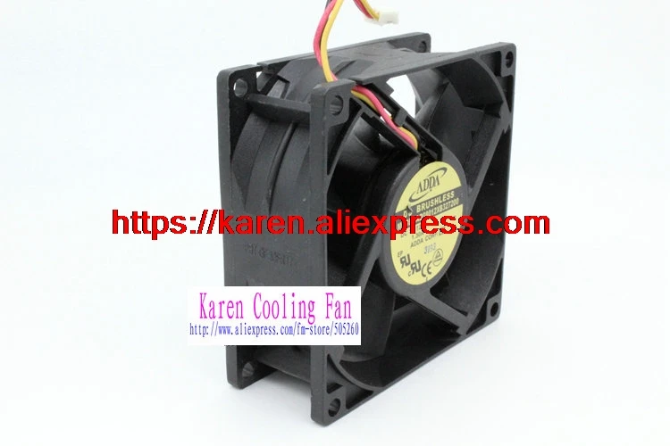 

AD0812XB 327100 80*80*32 мм 8 см 1,3 А 12 В инверторный охлаждающий вентилятор