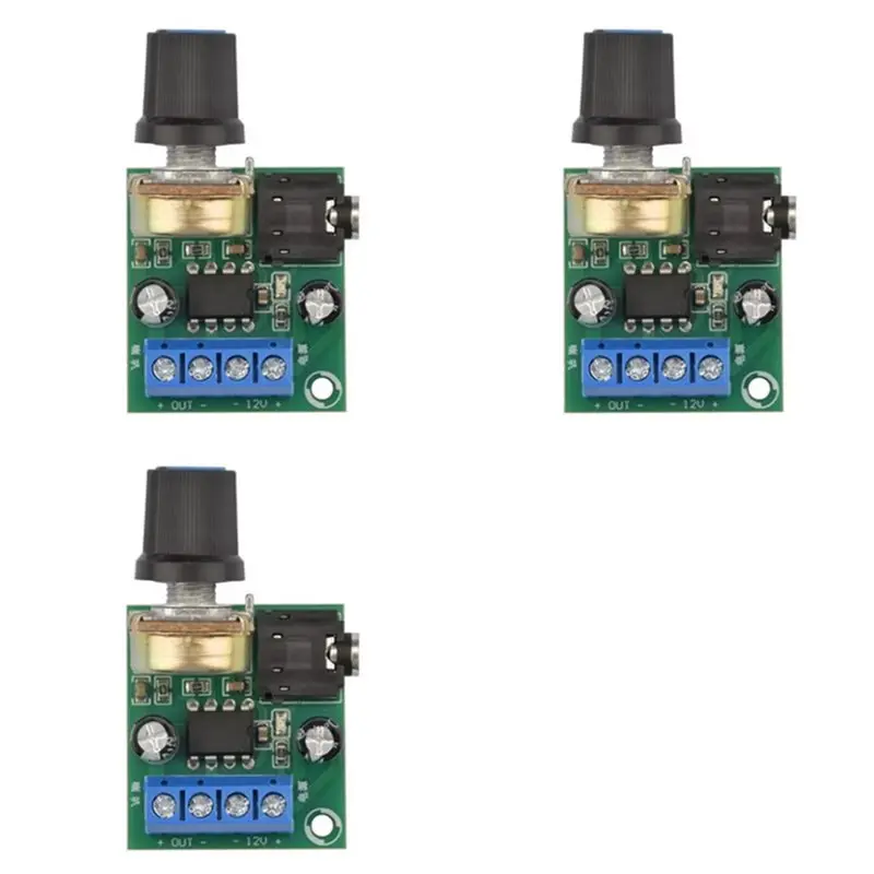【surpresente】3pcs-placa-amplificadora-de-Audio-mono-lm386-10w-35mm-dc-3-12v-com-controle-de-volume-mini-modulo-amp-volume-ajustavel