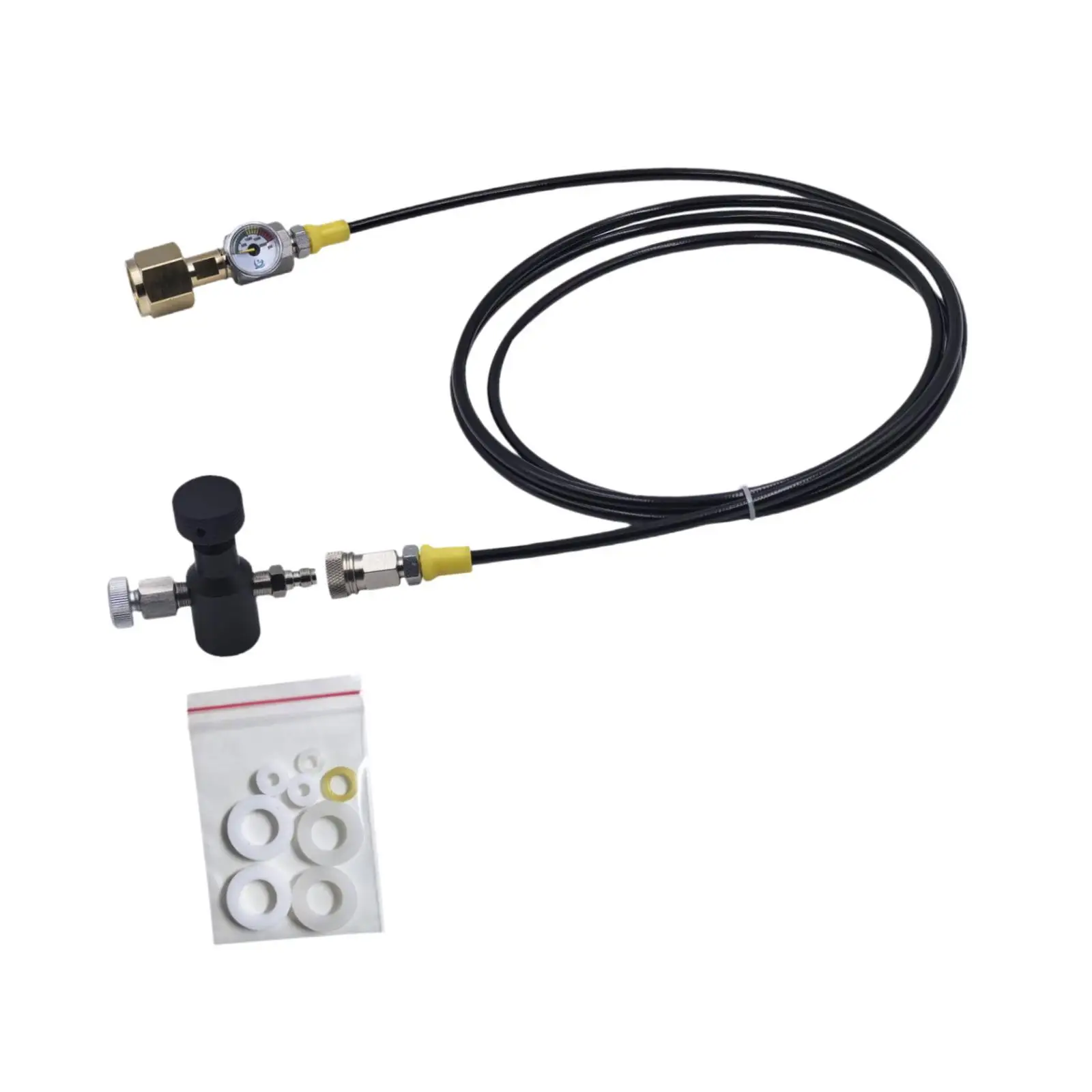 Carbonator Refill Adapter Connector Kit Fits TR21‐4 Small Bottles Easily