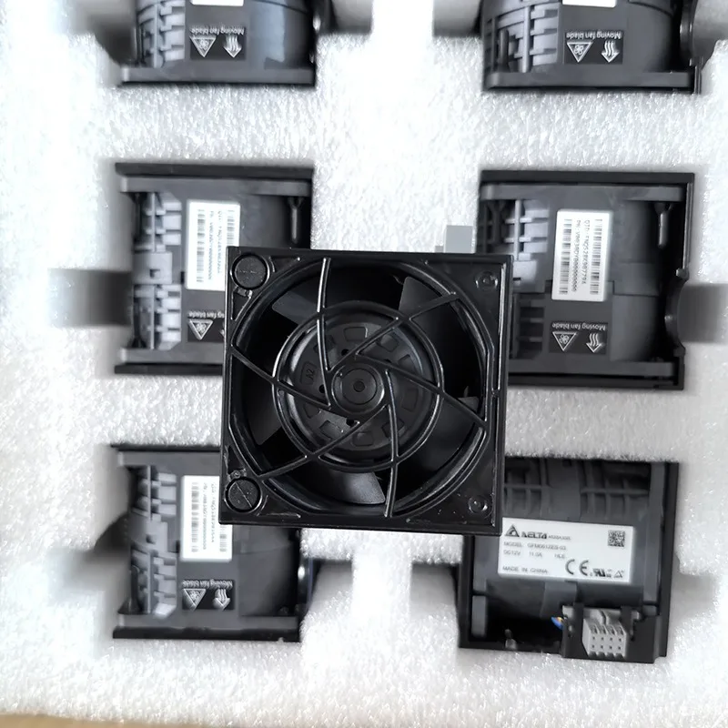 12V 11.0A Brushless Cooling Fan High Airflow Quiet Operation Fan for Inverters Servers Switches Durable Long-lasting Efficient H