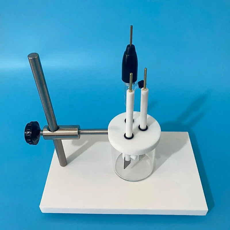 Stainless steel electrode stand/clamping and fixing electrode device/(without electrode)