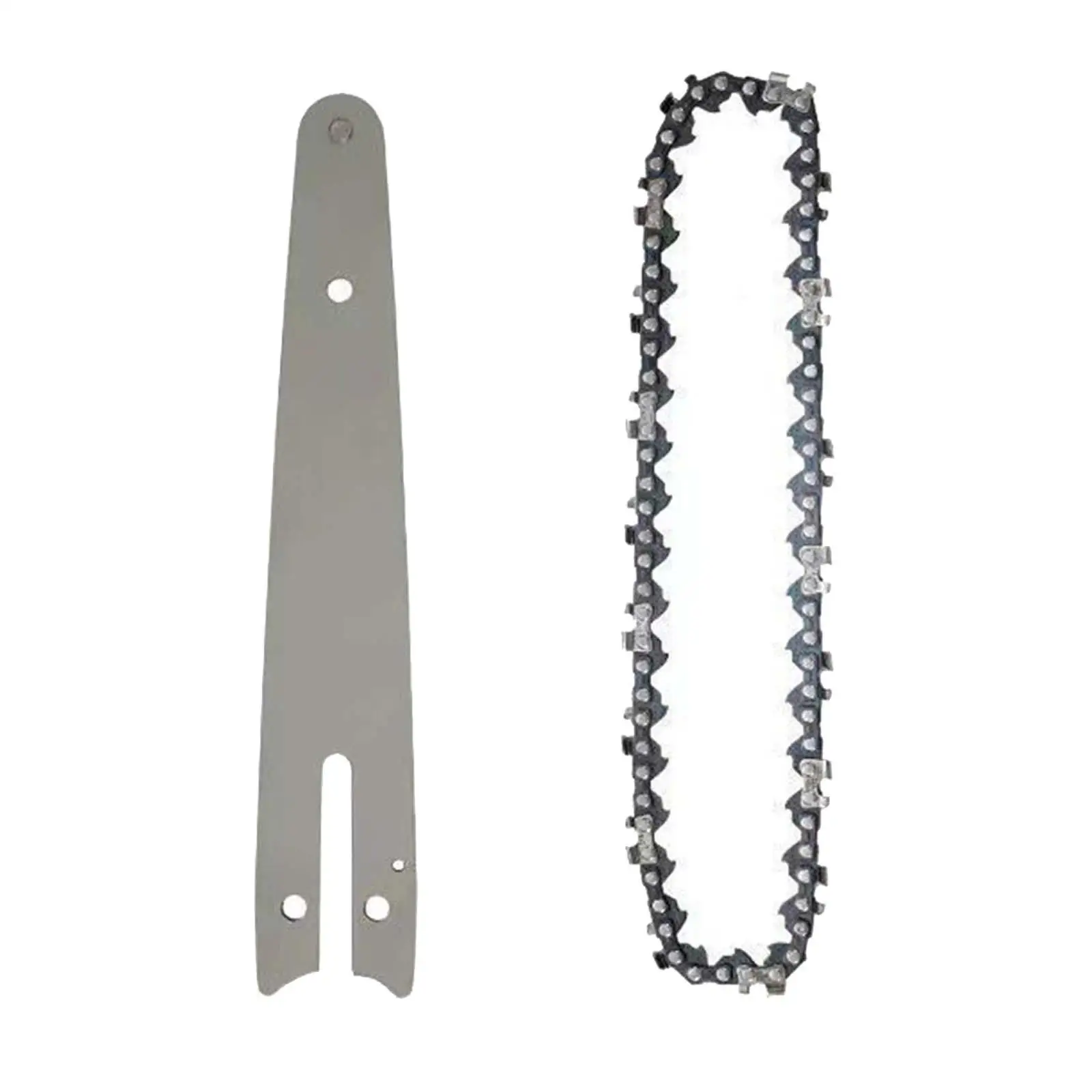 Guide Saw Chain and Guide Bar for Wood Branch Cutting Shaping Wood Carving Pruning Cordless Electric Portable Chainsaw