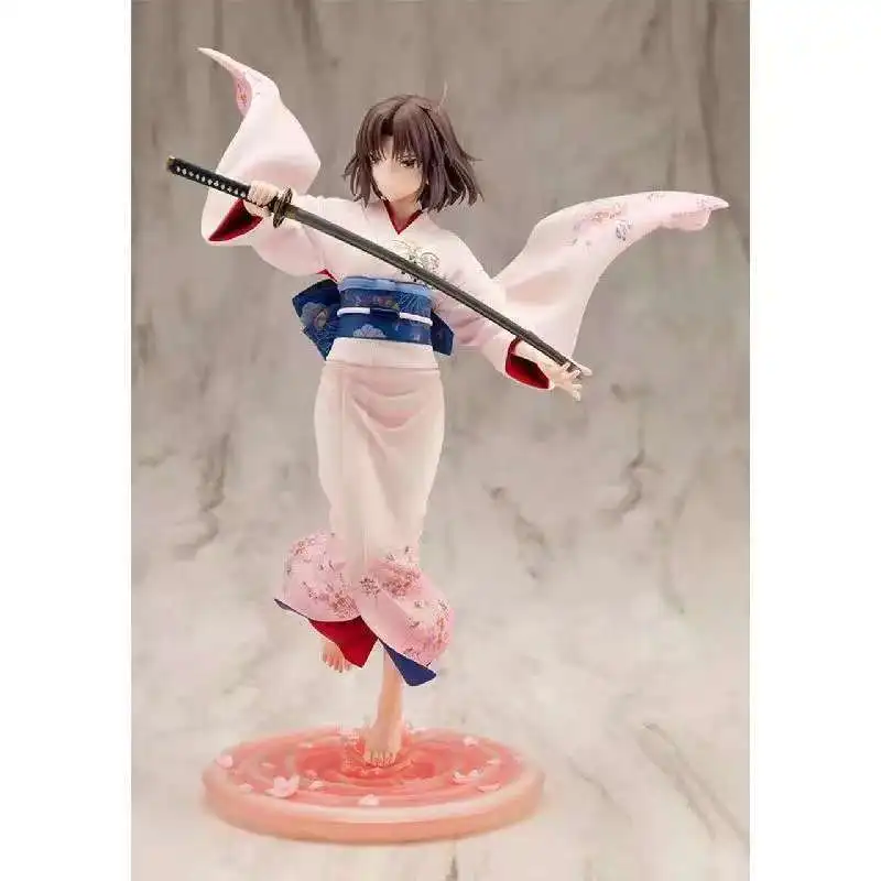 Anime Figuur Actie Pop Model Speelgoed Cadeau Kimono Meisje Ryougi Shiki De tuin van zondaars Collectible Gift voor fans