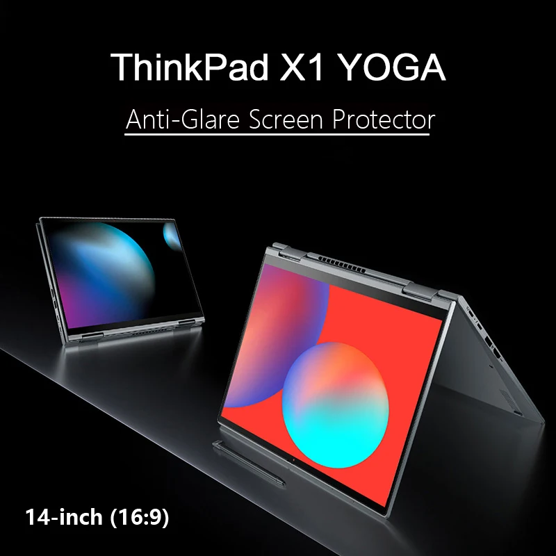 2X Anti Glare Screen Protector Guard Cover for Lenovo ThinkPad X1 YOGA Series 2020 2019 2018 2017 2016 14