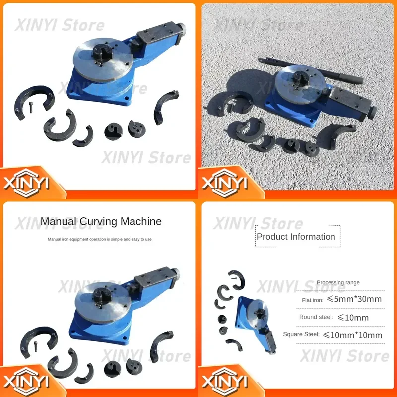 for Spiral Metal Bender Multifunction Manual Steel Iron Universal Bending Machine Scroll Tools for Metal Production