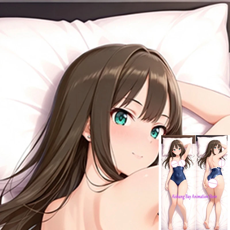 

Dakimakura Anime Shibuya Rin 2 Side Printed Hugging Pillowcase Cushion Bedding Decor Pillow Cover