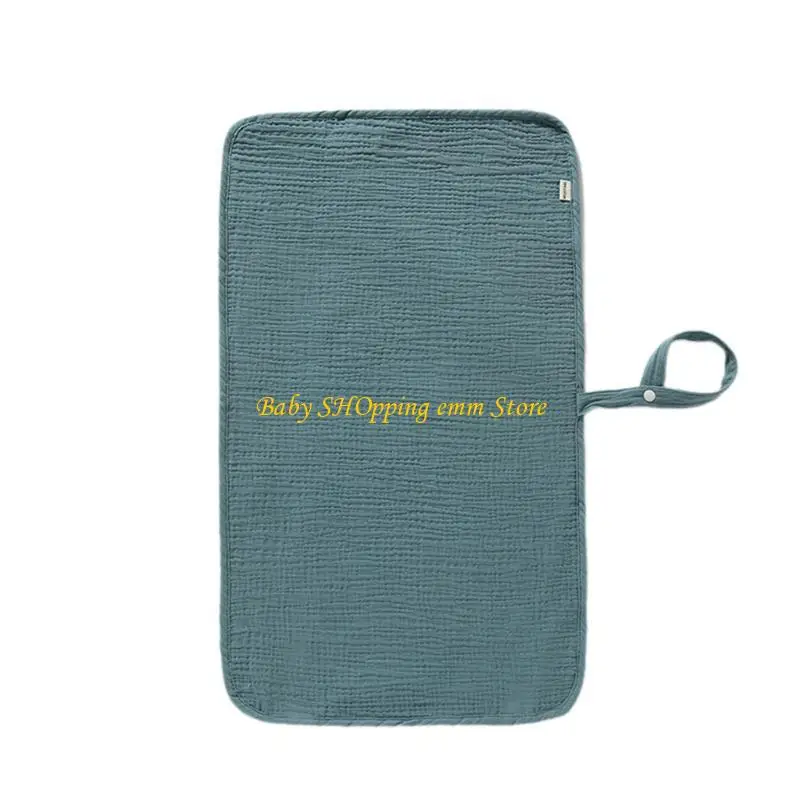 

23GD Newborn Changing Station Pad Cotton Water Resist Liner Change Pad Travel Friendly Unisex Baby Diapering Sheet Present
