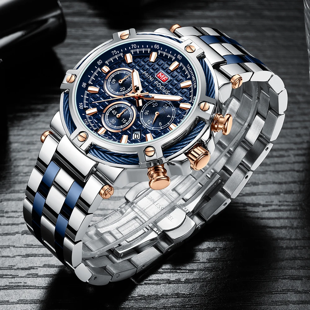 MINI FOCUS Sport Multifunction - Smartwatch Branded Watches For Men 评论和价格