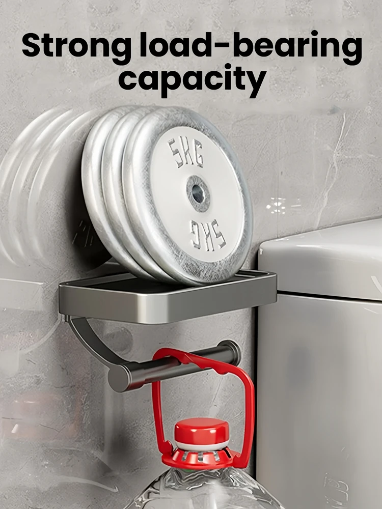 Toilet Paper Holder Rustproof Thickened Plastic Storage Rack For Bathroom Kitchen Toilet Paper Roll Holder