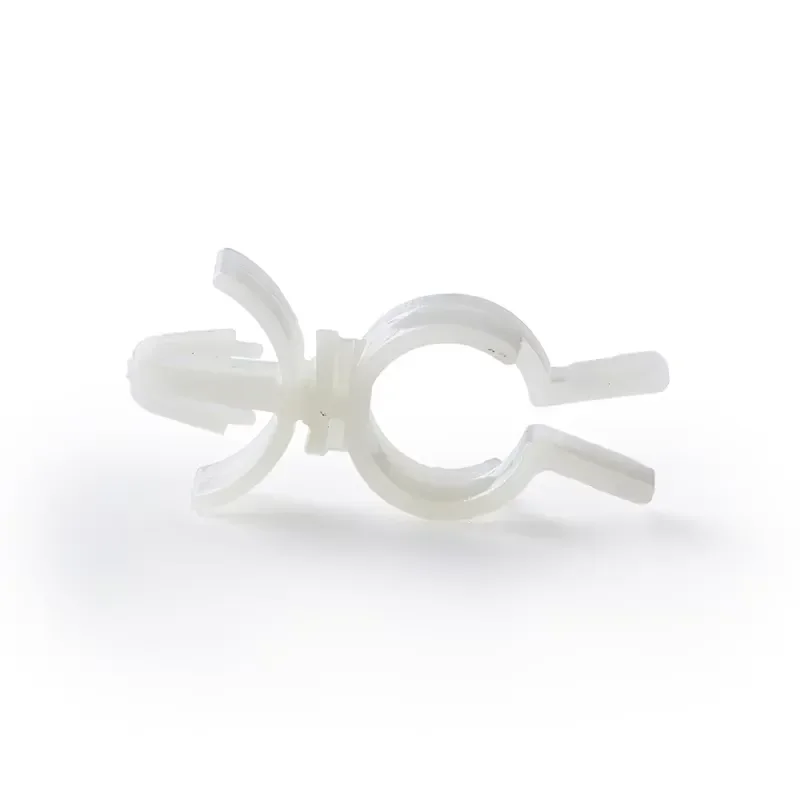Essentra Standoff Locking Clip Mounts Collar Clamp Natural UL94 V2 Cable Clip Nylon SLCS Stand Off Locking Clip