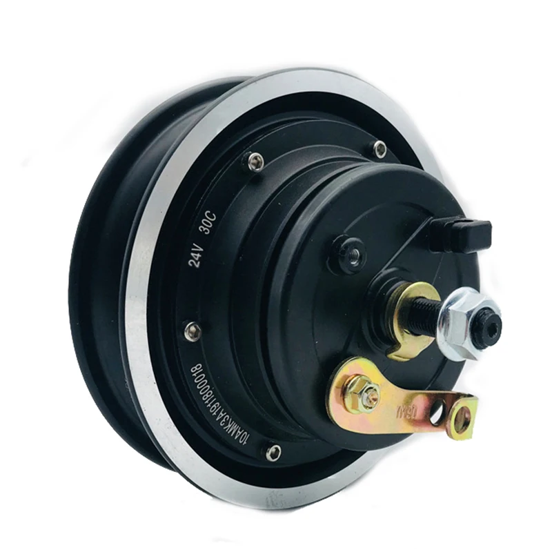 

10-дюймовое колесо двигателя, комплект модификации скутера, 24V350W24V36V48V, десять-дюймовое колесо электромобиля