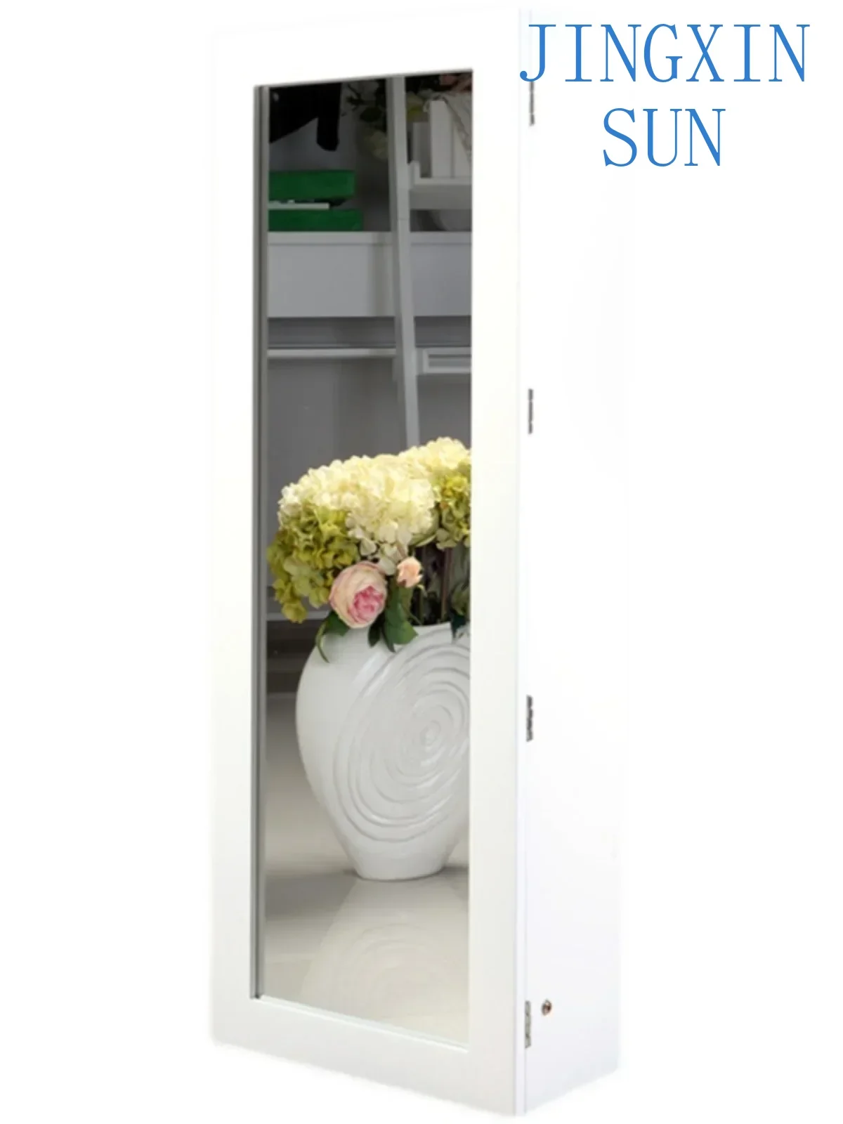Wall-mounted cross-border foldable rotating wall mounted concealed iron table, wardrobe storage, ironing cabinet board mirror