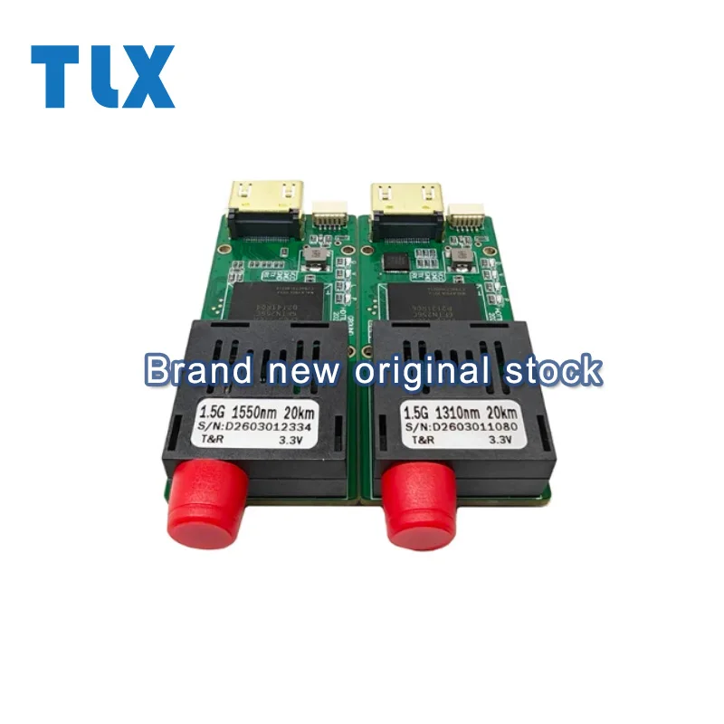 1 HDMI Video 1 TTL UART SBUS Fiber Optical Module FC 20Km High Speed TTL Anti-interference for FPV drone