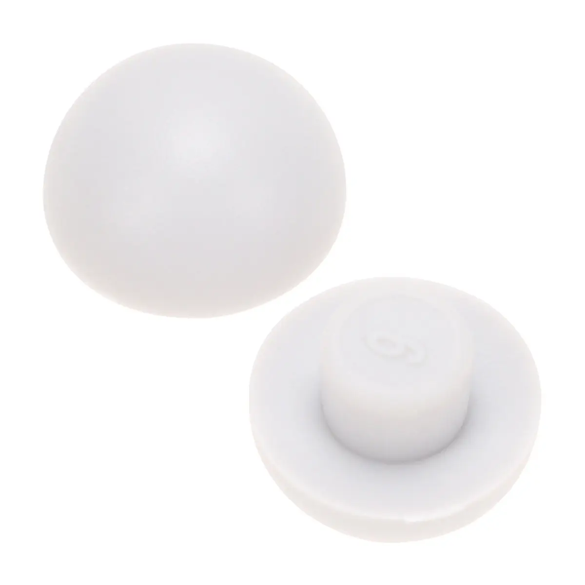 

2Pcs Toilet Seat Cover Bumper Plastic Antislip Gasket Grey Cushioning Pads Universal Toilet Seat Spacer Buffer
