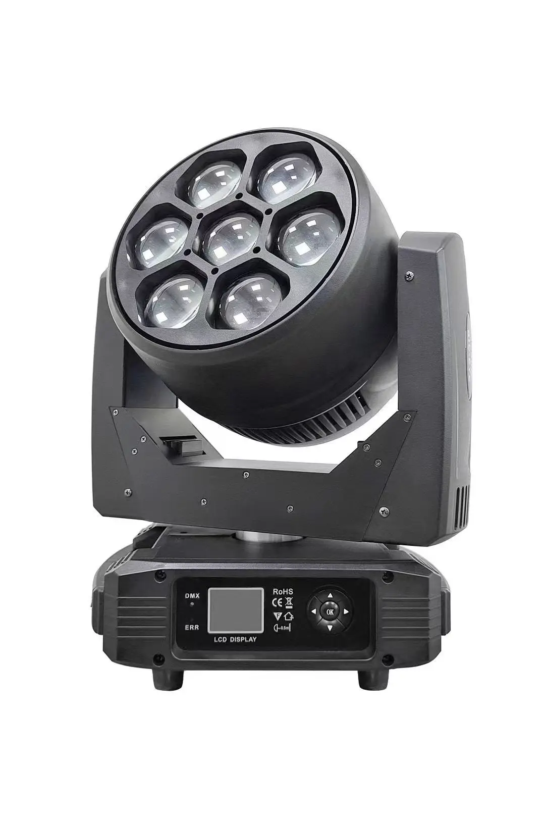 

7x40w rgbw 4 in 1 big bee eye led zoom wash moving head beam dmx stage light lyre