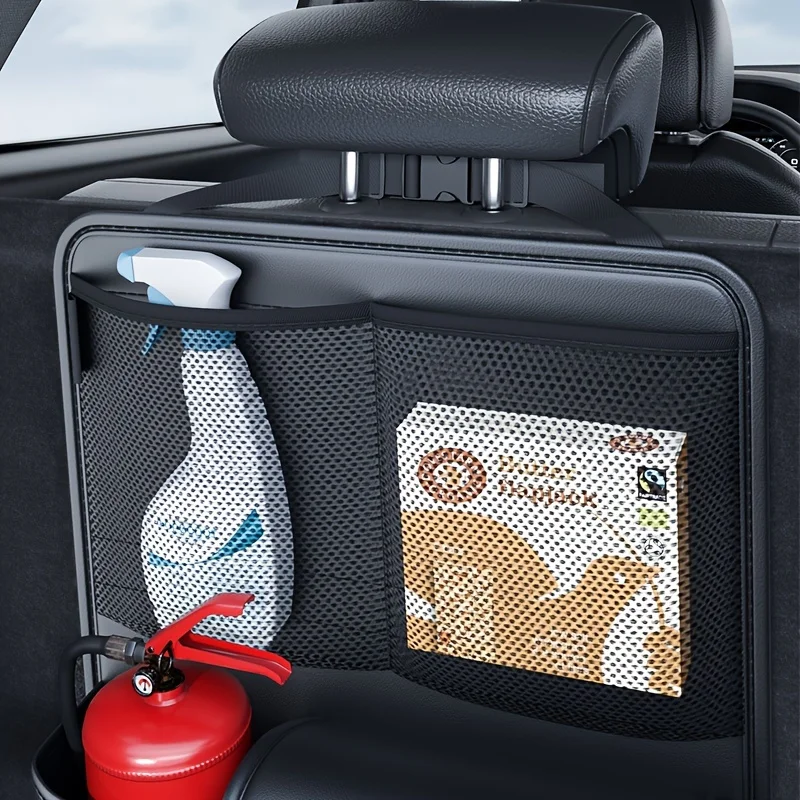 Car Trunk Hanging Bag Foldable Car Seat Back Tools Storage Organizer MPV Suv Sedan Rear Seat Washing Firefighter Shoes Pocket