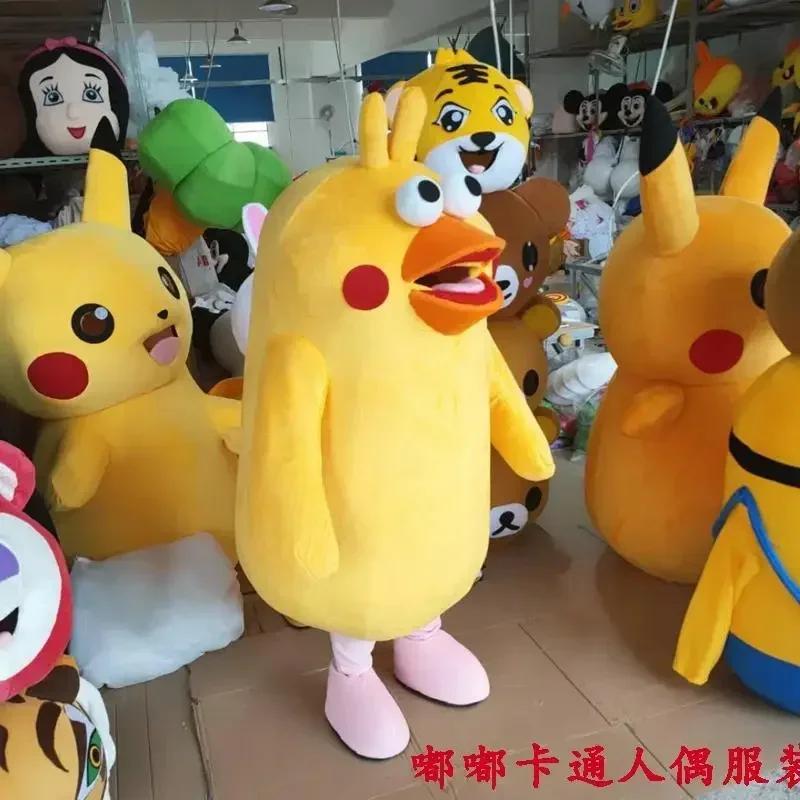 Christmas Docomo Poinko Point Inko Parrot Brothers Mascot Costume Bird Owls Adult Dress Birthday Party Outdoor Outfit Halloween