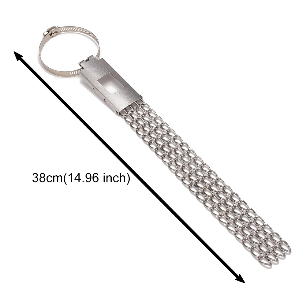 1PCs Car Anti-static Belt Ground Wire Earth Strap 38cm Metal Chains, Auto Anti Static Remove Electrostatic from Vehicle Exhaust