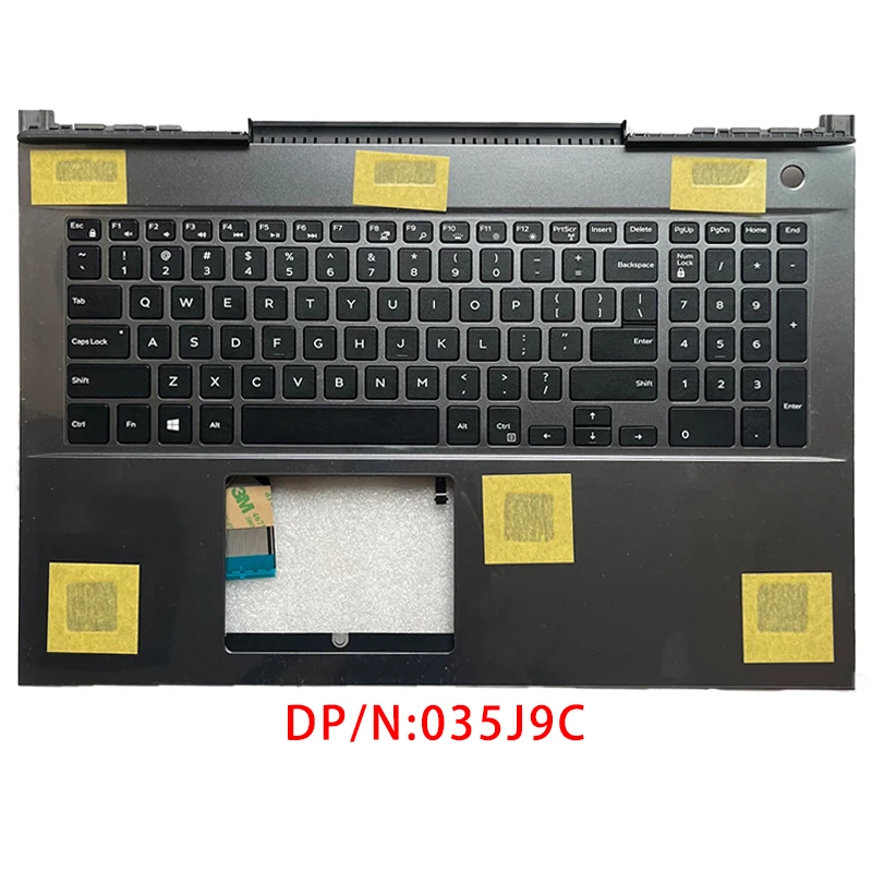 Новинка для Dell Vostro 7570 7580 V7580 запасные аксессуары для ноутбука клавиатура с подсветкой 035J9C