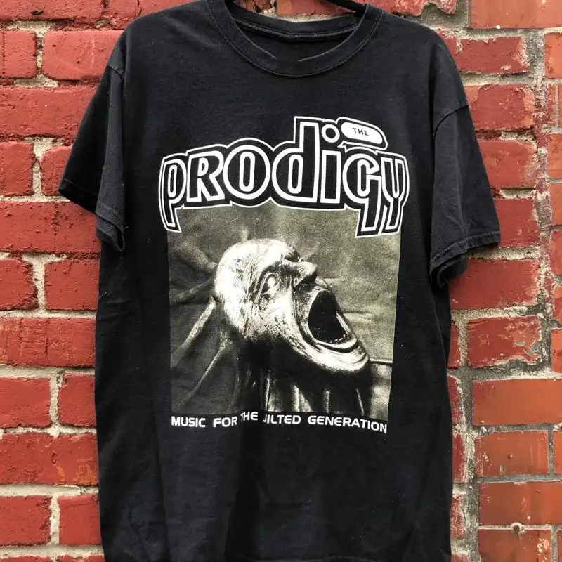 تي شيرت The Prodigy Music for Jilted Generation مقاس كامل S 5XL