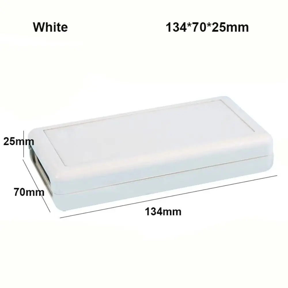 New Waterproof Project Enclosure Boxes White Black 9 Styles Storage Case ABS Plastic Housing Instrument Case Electronic Supplies