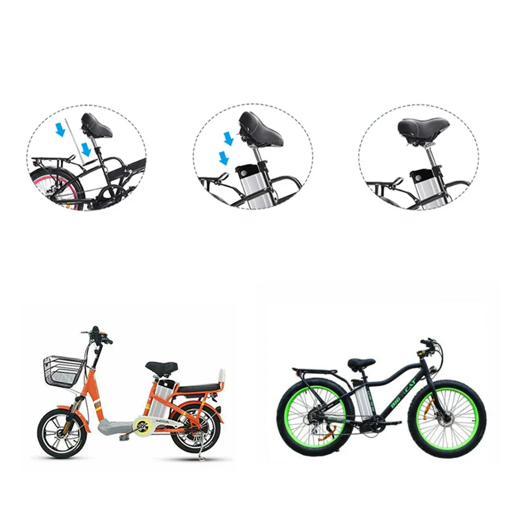 Imagem -05 - Janobike Bicicleta de Dobramento Elétrica Bateria de Lítio do Li-íon E20 r8 36v 10 ah 15 ah 20ah 250w1500w