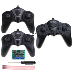 6CH High-power 2.4G 50 Meter Remote Control with Receiver 6-15v for Car Model Sh