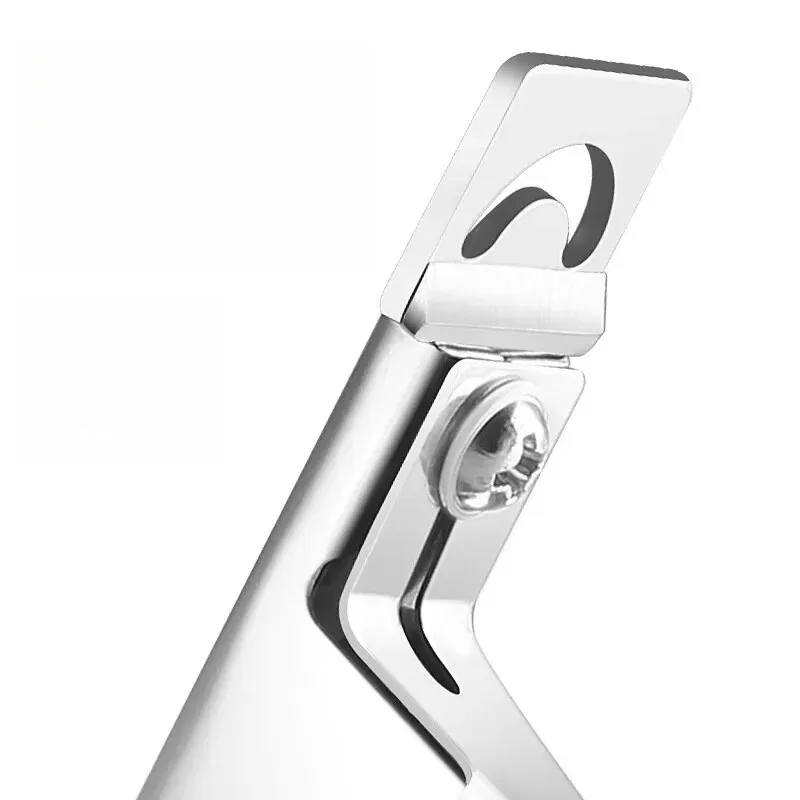 Manicure Slot-type Clipper Fake Nails Professional Nail Tip Scissors Crystal Nail UV Nail Extension Trimming Tool U-shaped SCISS image 2