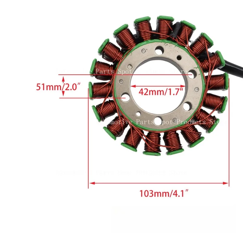 

Stator coil modification suitable for Suzuki Vz800 Marauder 800 1997-2004 32101-48E00