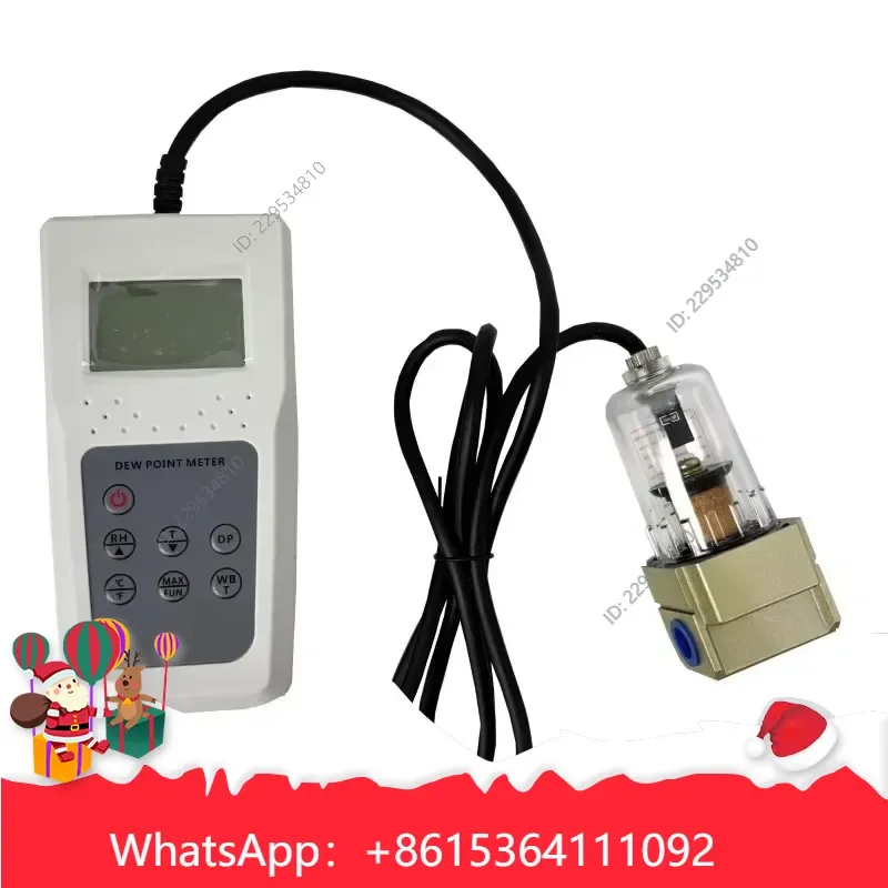 1pc for HD600 Dew Point Meter Professional Air Moisture Detector Temperature Humidity Gauge Compatible For Model，practical us
